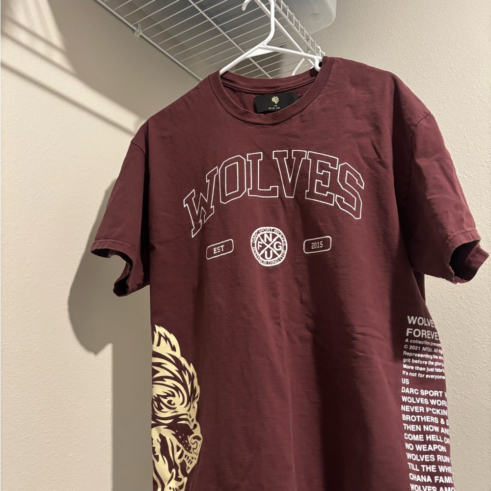 Darc Sport Maroon Wolves Tee